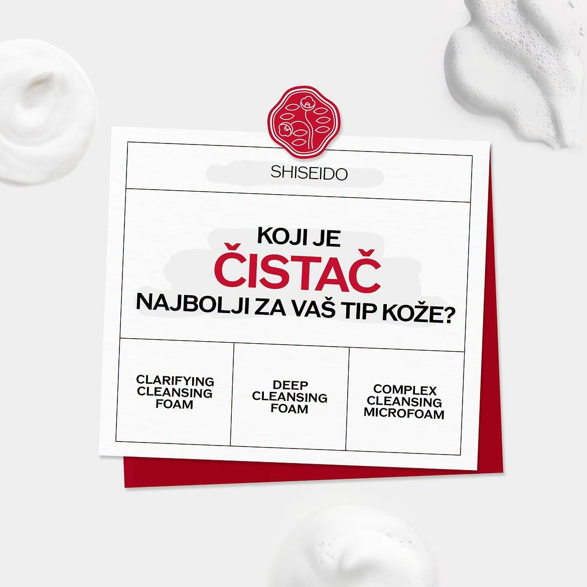 Koji je Shiseido čistač pravi za vaš tip kože?